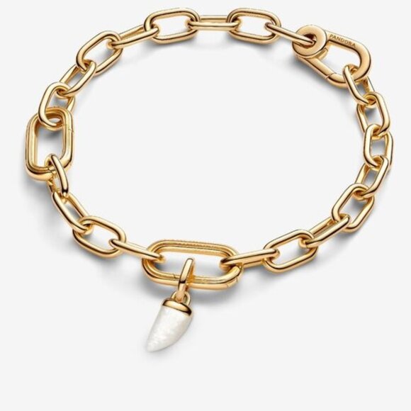 Pandora Shark Tooth Mini Dangle Charm - Picture 3 of 6